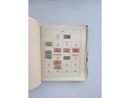 1850/1960(ca.), interessante ungebrauchte/postfrische und gestempelte Partie mit einigen Briefen, dabei Schaubek-Album ab Alt