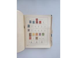 1850/1960(ca.), interessante ungebrauchte/postfrische und gestempelte Partie mit einigen Briefen, dabei Schaubek-Album ab Alt