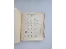 1850/1960(ca.), interessante ungebrauchte/postfrische und gestempelte Partie mit einigen Briefen, dabei Schaubek-Album ab Alt