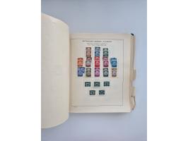 1850/1960(ca.), interessante ungebrauchte/postfrische und gestempelte Partie mit einigen Briefen, dabei Schaubek-Album ab Alt