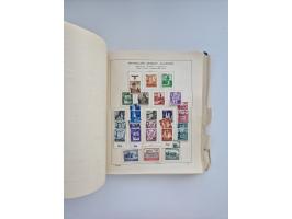 1850/1960(ca.), interessante ungebrauchte/postfrische und gestempelte Partie mit einigen Briefen, dabei Schaubek-Album ab Alt