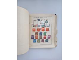 1850/1960(ca.), interessante ungebrauchte/postfrische und gestempelte Partie mit einigen Briefen, dabei Schaubek-Album ab Alt