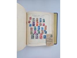 1850/1960(ca.), interessante ungebrauchte/postfrische und gestempelte Partie mit einigen Briefen, dabei Schaubek-Album ab Alt