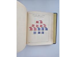 1850/1960(ca.), interessante ungebrauchte/postfrische und gestempelte Partie mit einigen Briefen, dabei Schaubek-Album ab Alt