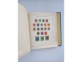 1850/1960(ca.), interessante ungebrauchte/postfrische und gestempelte Partie mit einigen Briefen, dabei Schaubek-Album ab Alt