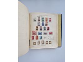 1850/1960(ca.), interessante ungebrauchte/postfrische und gestempelte Partie mit einigen Briefen, dabei Schaubek-Album ab Alt