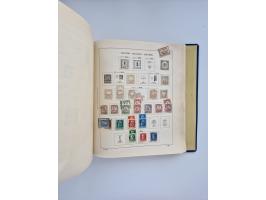 1850/1960(ca.), interessante ungebrauchte/postfrische und gestempelte Partie mit einigen Briefen, dabei Schaubek-Album ab Alt