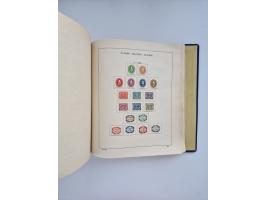 1850/1960(ca.), interessante ungebrauchte/postfrische und gestempelte Partie mit einigen Briefen, dabei Schaubek-Album ab Alt