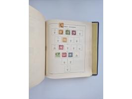 1850/1960(ca.), interessante ungebrauchte/postfrische und gestempelte Partie mit einigen Briefen, dabei Schaubek-Album ab Alt