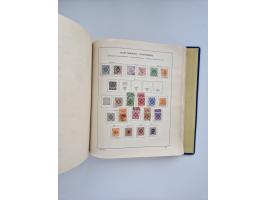 1850/1960(ca.), interessante ungebrauchte/postfrische und gestempelte Partie mit einigen Briefen, dabei Schaubek-Album ab Alt