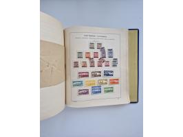 1850/1960(ca.), interessante ungebrauchte/postfrische und gestempelte Partie mit einigen Briefen, dabei Schaubek-Album ab Alt