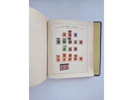 1850/1960(ca.), interessante ungebrauchte/postfrische und gestempelte Partie mit einigen Briefen, dabei Schaubek-Album ab Alt