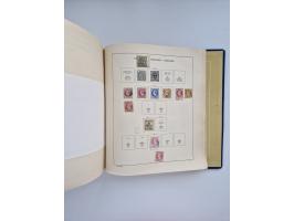 1850/1960(ca.), interessante ungebrauchte/postfrische und gestempelte Partie mit einigen Briefen, dabei Schaubek-Album ab Alt