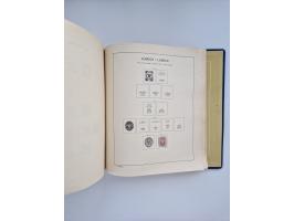 1850/1960(ca.), interessante ungebrauchte/postfrische und gestempelte Partie mit einigen Briefen, dabei Schaubek-Album ab Alt