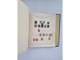 1850/1960(ca.), interessante ungebrauchte/postfrische und gestempelte Partie mit einigen Briefen, dabei Schaubek-Album ab Alt