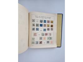 1850/1960(ca.), interessante ungebrauchte/postfrische und gestempelte Partie mit einigen Briefen, dabei Schaubek-Album ab Alt