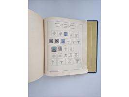 1850/1960(ca.), interessante ungebrauchte/postfrische und gestempelte Partie mit einigen Briefen, dabei Schaubek-Album ab Alt