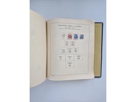 1850/1960(ca.), interessante ungebrauchte/postfrische und gestempelte Partie mit einigen Briefen, dabei Schaubek-Album ab Alt