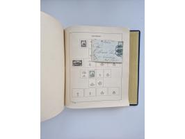 1850/1960(ca.), interessante ungebrauchte/postfrische und gestempelte Partie mit einigen Briefen, dabei Schaubek-Album ab Alt