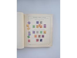 1850/1960(ca.), interessante ungebrauchte/postfrische und gestempelte Partie mit einigen Briefen, dabei Schaubek-Album ab Alt