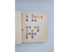 1850/1960(ca.), interessante ungebrauchte/postfrische und gestempelte Partie mit einigen Briefen, dabei Schaubek-Album ab Alt