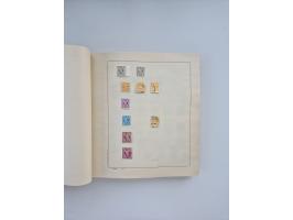 1850/1960(ca.), interessante ungebrauchte/postfrische und gestempelte Partie mit einigen Briefen, dabei Schaubek-Album ab Alt