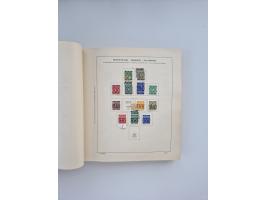 1850/1960(ca.), interessante ungebrauchte/postfrische und gestempelte Partie mit einigen Briefen, dabei Schaubek-Album ab Alt