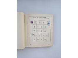 1850/1960(ca.), interessante ungebrauchte/postfrische und gestempelte Partie mit einigen Briefen, dabei Schaubek-Album ab Alt