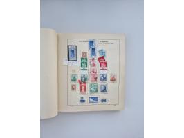 1850/1960(ca.), interessante ungebrauchte/postfrische und gestempelte Partie mit einigen Briefen, dabei Schaubek-Album ab Alt