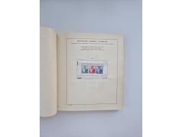 1850/1960(ca.), interessante ungebrauchte/postfrische und gestempelte Partie mit einigen Briefen, dabei Schaubek-Album ab Alt