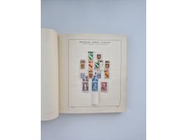 1850/1960(ca.), interessante ungebrauchte/postfrische und gestempelte Partie mit einigen Briefen, dabei Schaubek-Album ab Alt