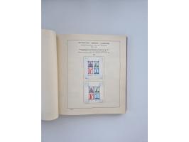 1850/1960(ca.), interessante ungebrauchte/postfrische und gestempelte Partie mit einigen Briefen, dabei Schaubek-Album ab Alt