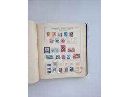 1850/1960(ca.), interessante ungebrauchte/postfrische und gestempelte Partie mit einigen Briefen, dabei Schaubek-Album ab Alt