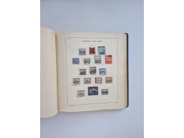 1850/1960(ca.), interessante ungebrauchte/postfrische und gestempelte Partie mit einigen Briefen, dabei Schaubek-Album ab Alt