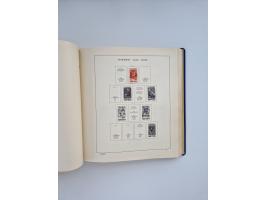 1850/1960(ca.), interessante ungebrauchte/postfrische und gestempelte Partie mit einigen Briefen, dabei Schaubek-Album ab Alt