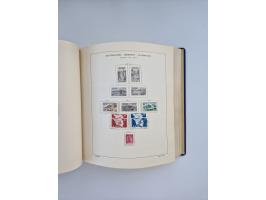 1850/1960(ca.), interessante ungebrauchte/postfrische und gestempelte Partie mit einigen Briefen, dabei Schaubek-Album ab Alt