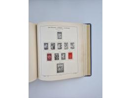 1850/1960(ca.), interessante ungebrauchte/postfrische und gestempelte Partie mit einigen Briefen, dabei Schaubek-Album ab Alt