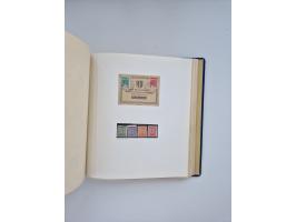 1850/1960(ca.), interessante ungebrauchte/postfrische und gestempelte Partie mit einigen Briefen, dabei Schaubek-Album ab Alt