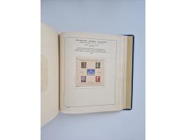 1850/1960(ca.), interessante ungebrauchte/postfrische und gestempelte Partie mit einigen Briefen, dabei Schaubek-Album ab Alt