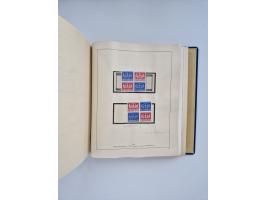 1850/1960(ca.), interessante ungebrauchte/postfrische und gestempelte Partie mit einigen Briefen, dabei Schaubek-Album ab Alt