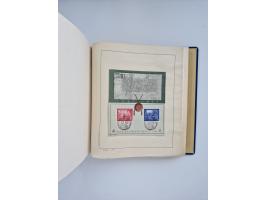 1850/1960(ca.), interessante ungebrauchte/postfrische und gestempelte Partie mit einigen Briefen, dabei Schaubek-Album ab Alt