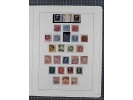 1851/1930, meist gestempelte Partie mit einzelnen Marken ab Baden bis Württemberg und kleine Sammlung D. Reich ab Brustschild