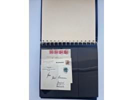 1900/22, Germania, interessante Partie von Sammlungen und Dubletten, dabei kleine Aussstellungssammlung mit besseren Zusammen