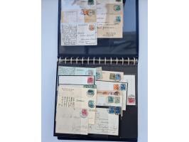 1900/22, Germania, interessante Partie von Sammlungen und Dubletten, dabei kleine Aussstellungssammlung mit besseren Zusammen