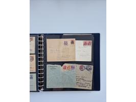 1900/22, Germania, interessante Partie von Sammlungen und Dubletten, dabei kleine Aussstellungssammlung mit besseren Zusammen