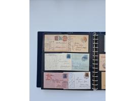 1900/22, Germania, interessante Partie von Sammlungen und Dubletten, dabei kleine Aussstellungssammlung mit besseren Zusammen