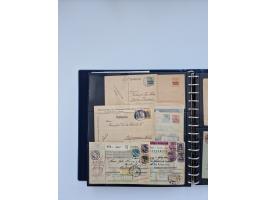 1900/22, Germania, interessante Partie von Sammlungen und Dubletten, dabei kleine Aussstellungssammlung mit besseren Zusammen