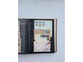 1900/22, Germania, interessante Partie von Sammlungen und Dubletten, dabei kleine Aussstellungssammlung mit besseren Zusammen