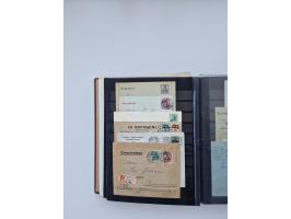 1900/22, Germania, interessante Partie von Sammlungen und Dubletten, dabei kleine Aussstellungssammlung mit besseren Zusammen