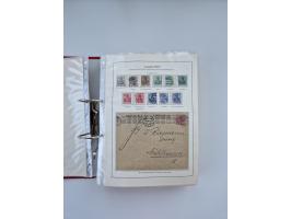 1900/22, Germania, interessante Partie von Sammlungen und Dubletten, dabei kleine Aussstellungssammlung mit besseren Zusammen